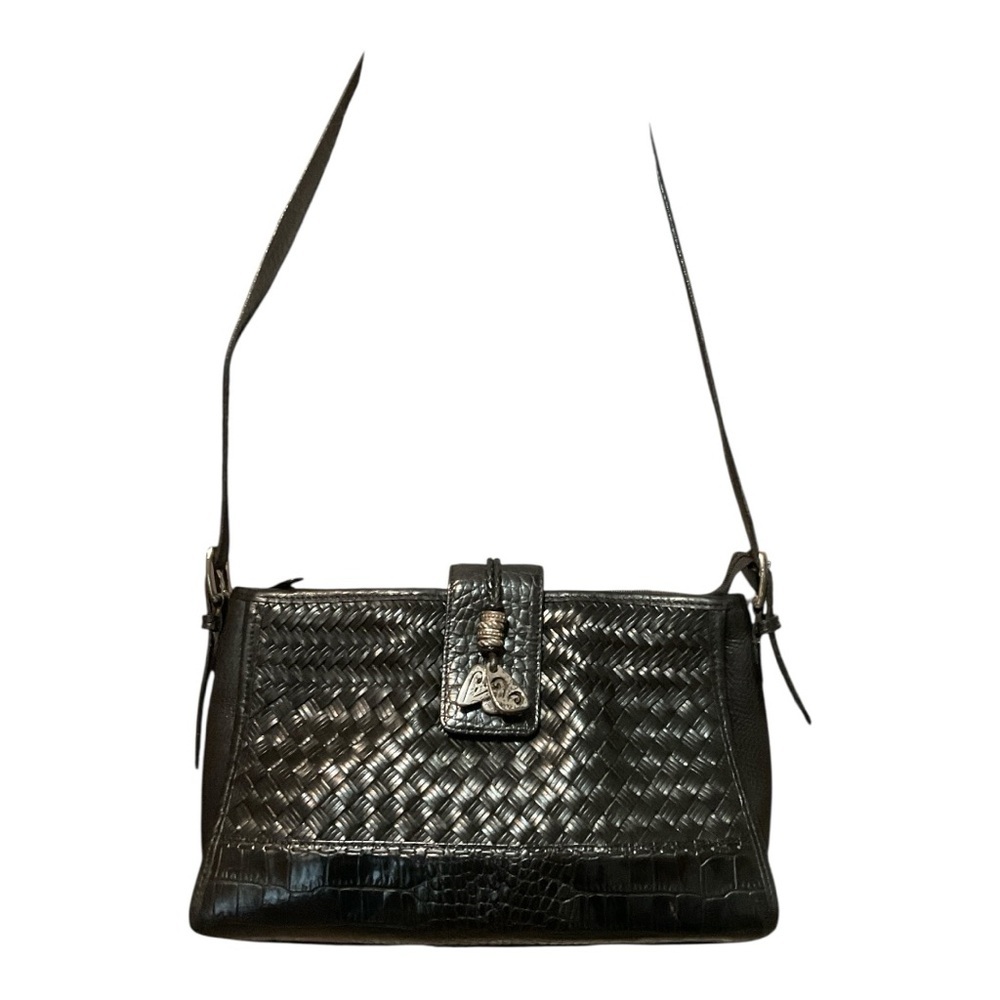 Vintage Brighton Bree Black Leather Bag